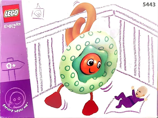 5443-1 Curly Hanging Rattle