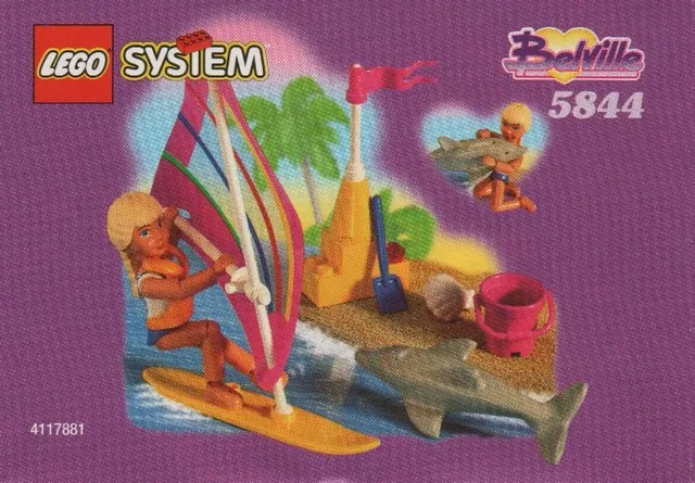 5844-1 Dolphin Windsurfer