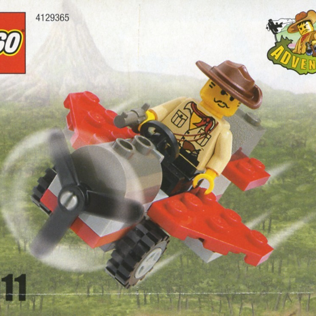 5911-1 Johnny Thunder's Plane