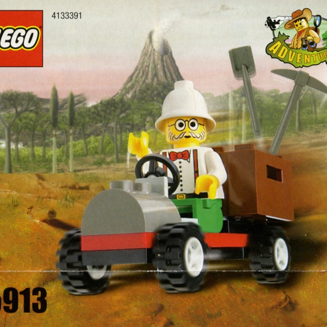 5913-1 Dr. Lightning's Car