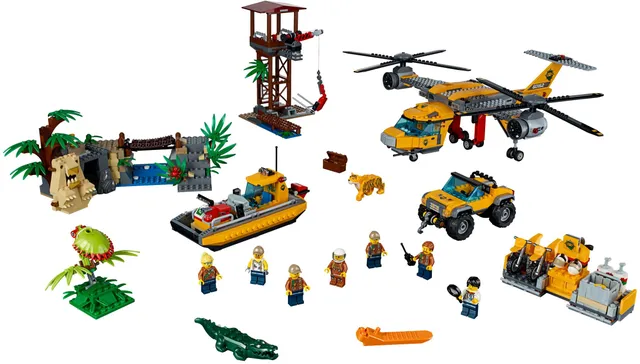 60162-1 Jungle Air Drop Helicopter