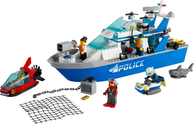 60277-1 Police Patrol Boat