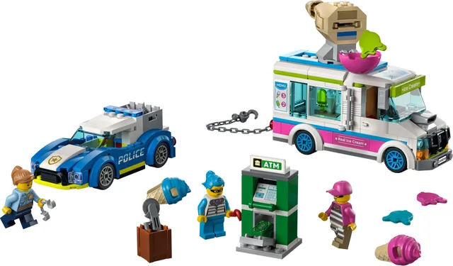 60314-1 Ice Cream Truck Police Chase