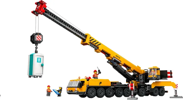 60409-1 Yellow Mobile Construction Crane