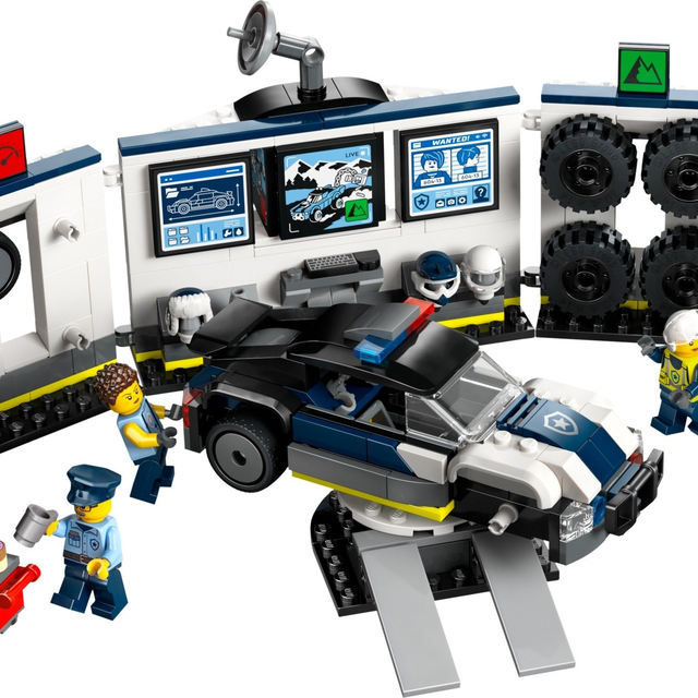 60457-1 Custom Police Car garage