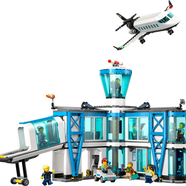 60502-1 Airport with Airplane