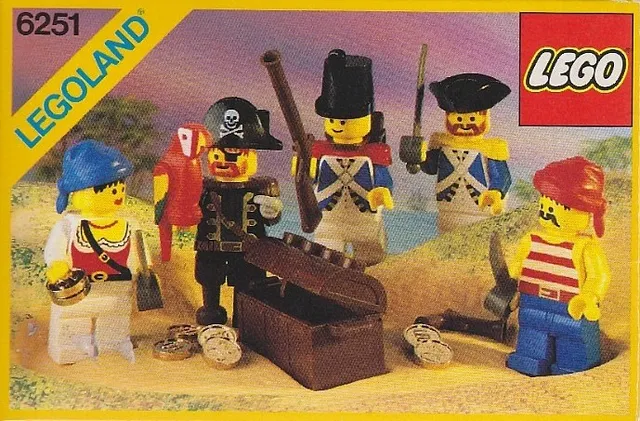 6251-1 Pirate Mini Figures