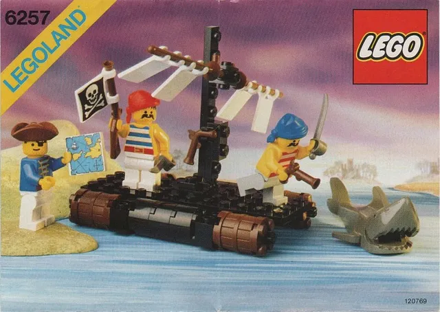 6257-1 Castaway's Raft