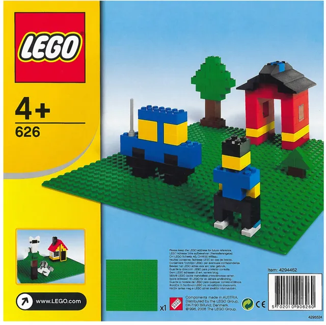 626-1 Baseplate, Green