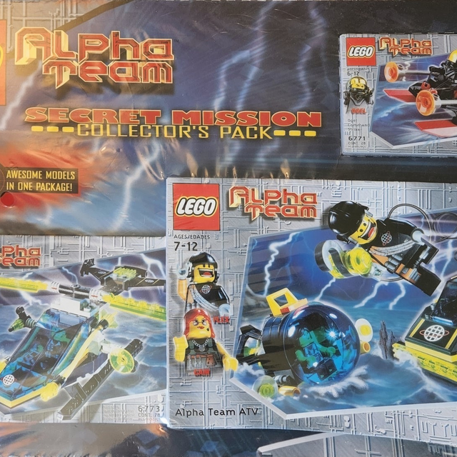 65118-1 Alpha Team Secret Mission Collector's Pack