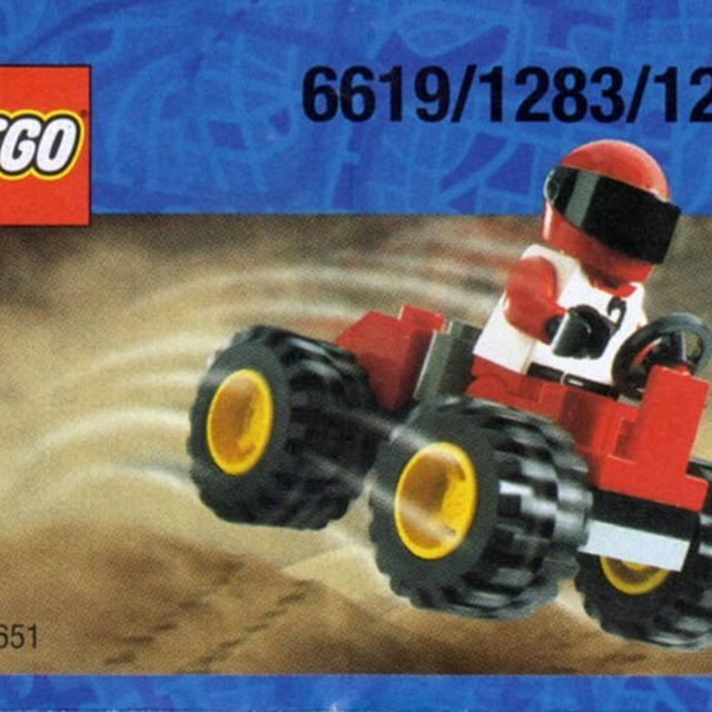 6619-1 Red Four Wheel Driver