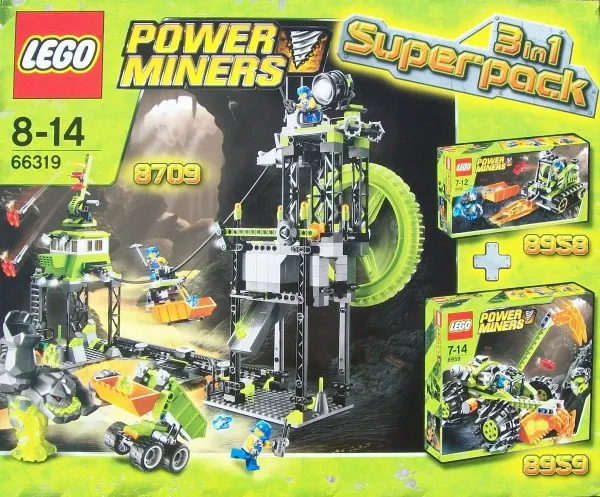 66319-1 Power Miners 3 in 1 Superpack