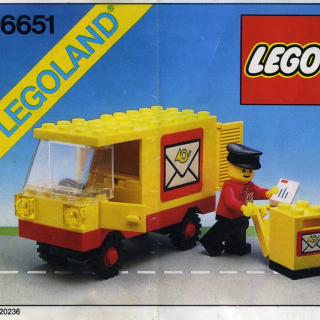 6651-1 Post Office Van