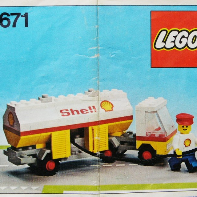 671-1 Shell Fuel Tanker
