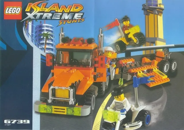6739-1 Truck and Stunt Trikes