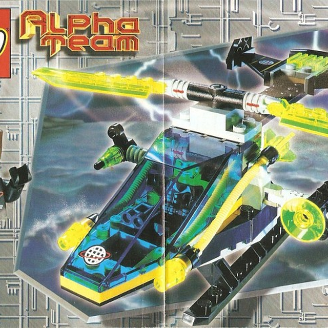 6773-1 Alpha Team Helicopter