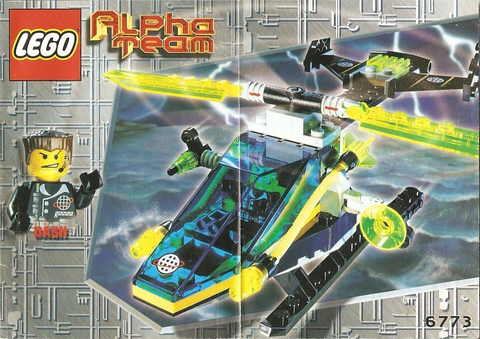 6773-1 Alpha Team Helicopter