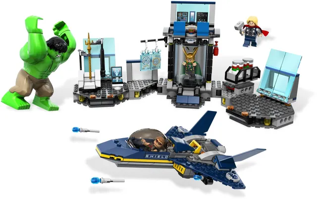 6868-1 Hulk's Helicarrier Breakout