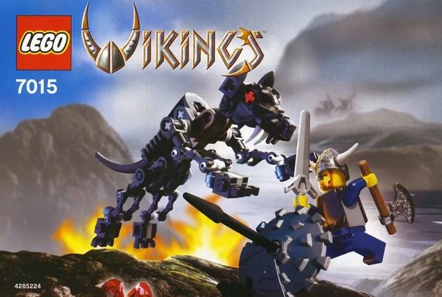 7015-1 Viking Warrior challenges the Fenris Wolf