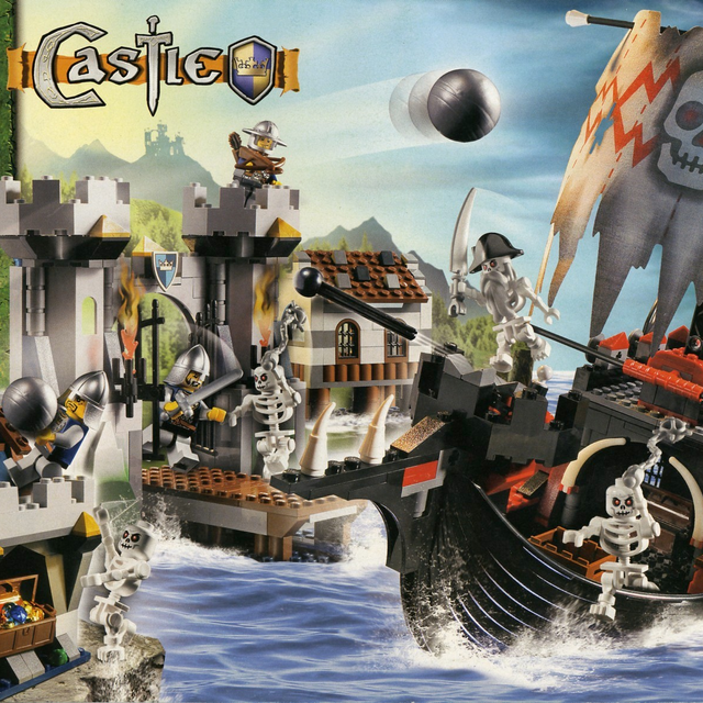 7029-1 Skeleton Ship Attack
