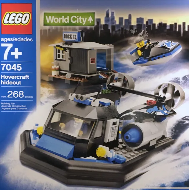 7045-1 Hovercraft Hideout