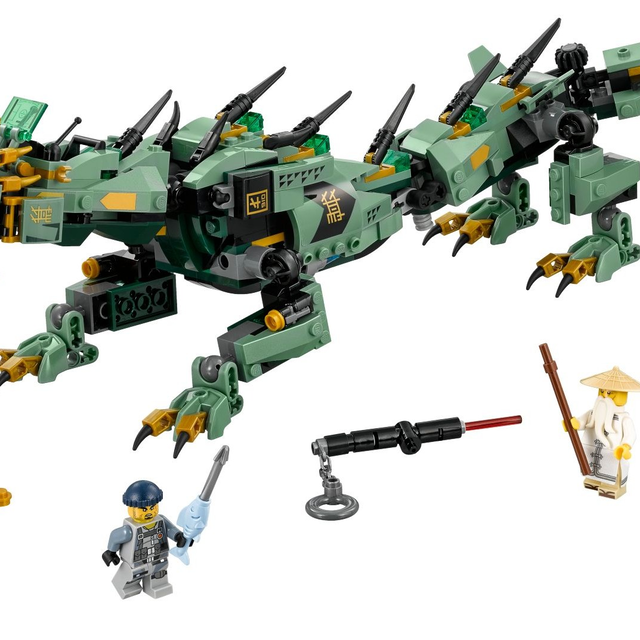 70612-1 Green Ninja Mech Dragon