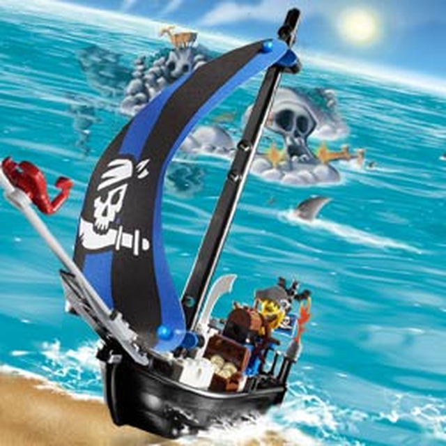 7072-1 Captain Kragg's Pirate Boat
