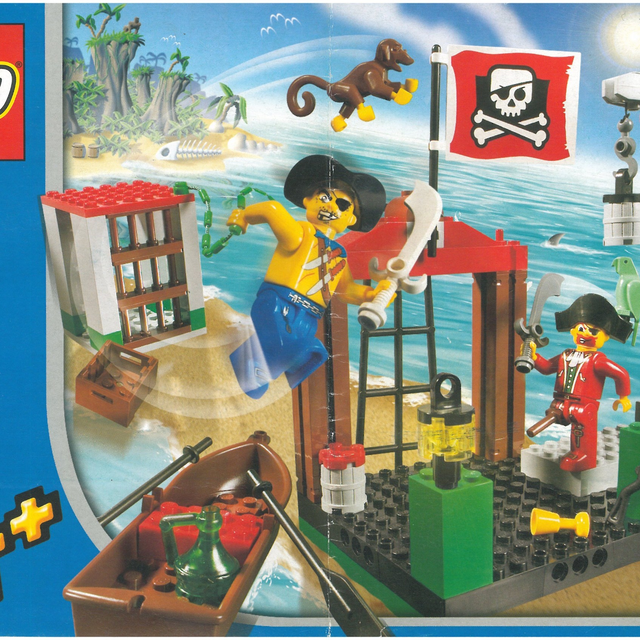 7073-1 Pirate Dock