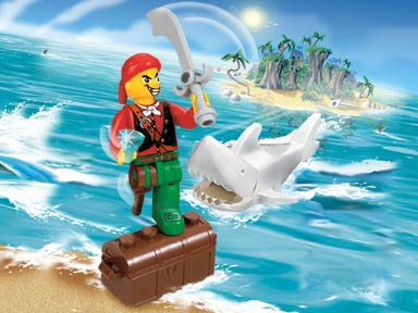 7082-1 Cannonball Jimmy and Shark