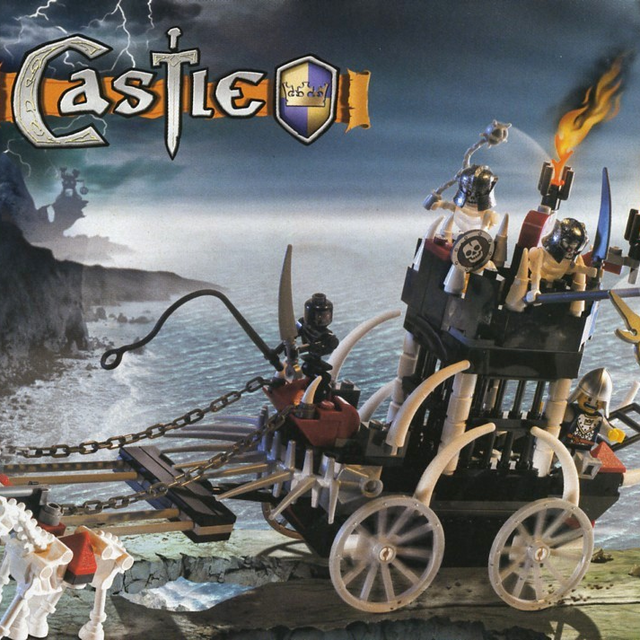 7092-1 Skeletons' Prison Carriage