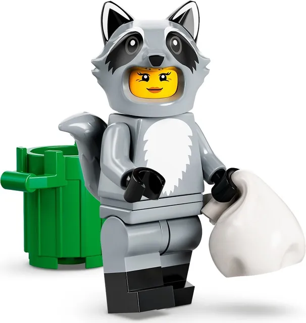 71032-10 Raccoon Costume Fan
