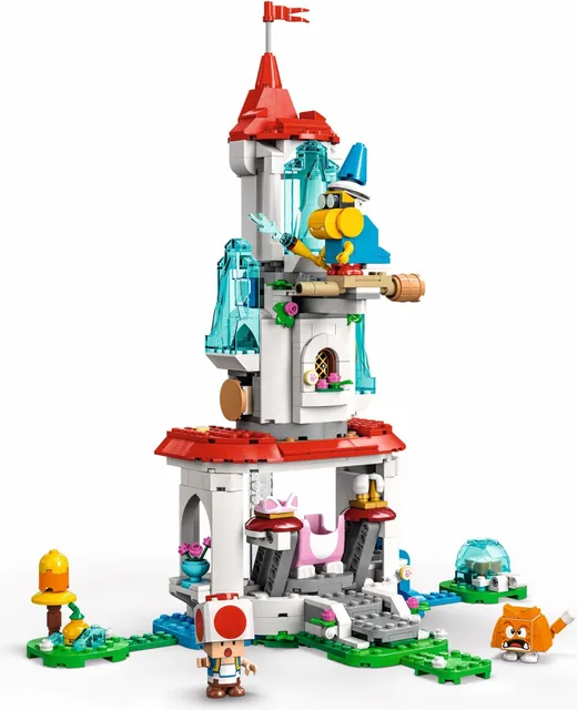 71407-1 Cat Peach Suit and Frozen Tower Expansion Set