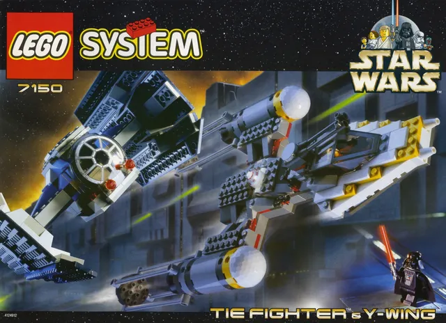 7150-1 TIE Fighter & Y-wing