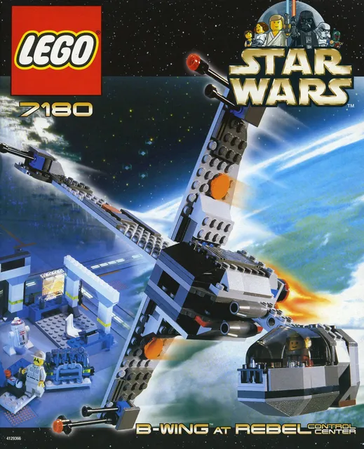 7180-1 B-wing at Rebel Control Center