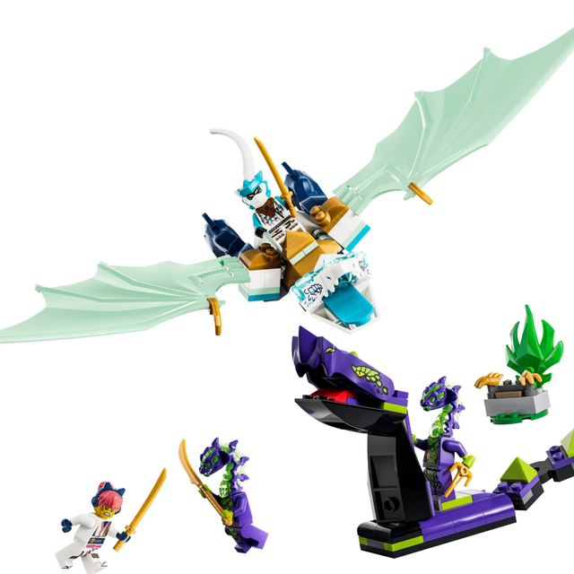 71865-1 Zane's Ice Dragon Battle