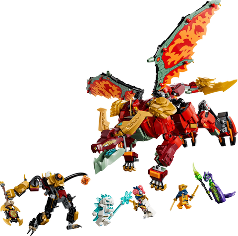 71868-1 Wyldfyre's Transforming Dragon Mech