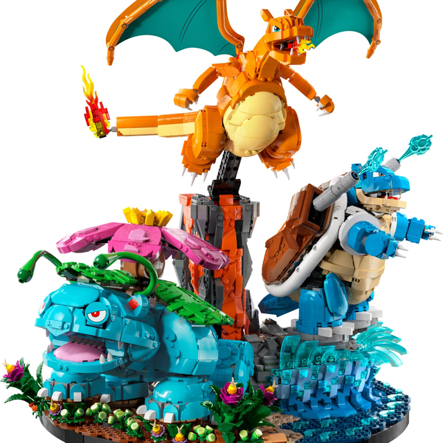 72153-1 Venusaur, Charizard and Blastoise