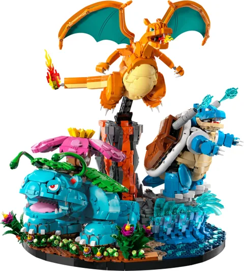 72153-1 Venusaur, Charizard and Blastoise