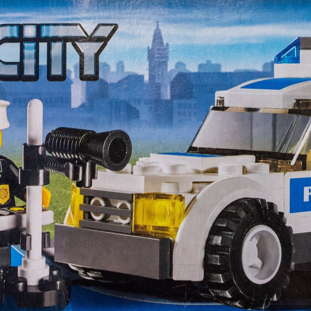 7236-2 Police Car (Blue Sticker Version)