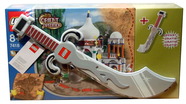 7418-2 Scorpion Palace and Foam Scimitar