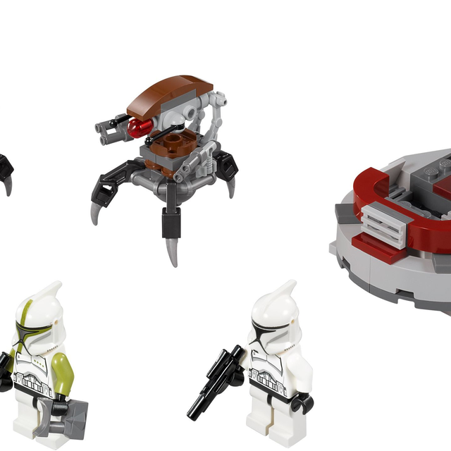 75000-1 Clone Troopers vs. Droidekas