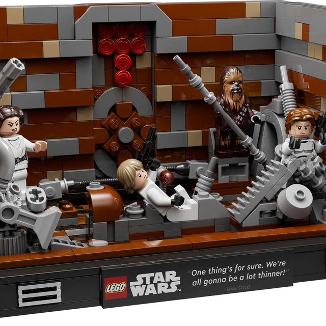 75339-1 Death Star Trash Compactor Diorama