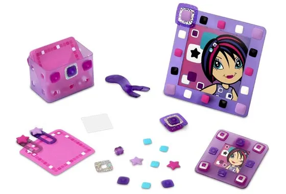 7536-1 Modern Magnetic Room Decor Set