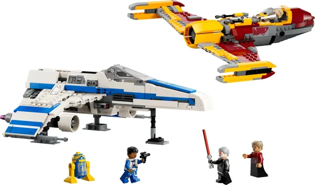 75364-1 Nueva República E-Wing vs. Starfighter de Shin Hati