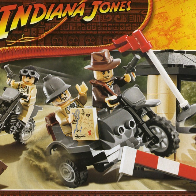7620-1 Indiana Jones Motorcycle Chase