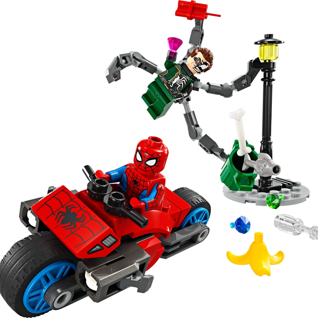 76275-1 Motorcycle Chase: Spider-Man vs. Doc Ock