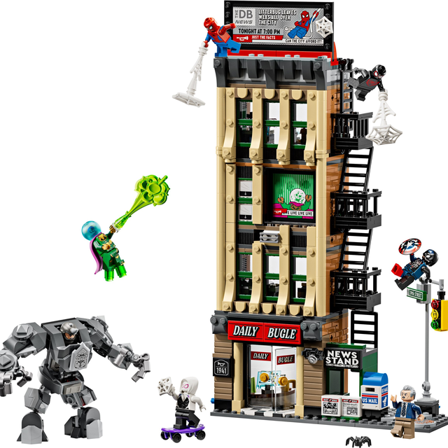 76342-1 Spider-Man vs. Mysterio: The Daily Bugle
