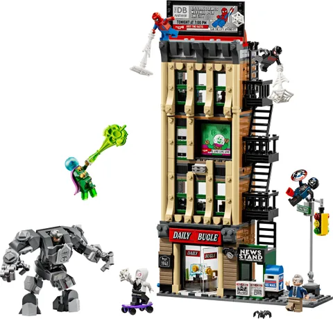 76342-1 Spider-Man vs. Mysterio: The Daily Bugle