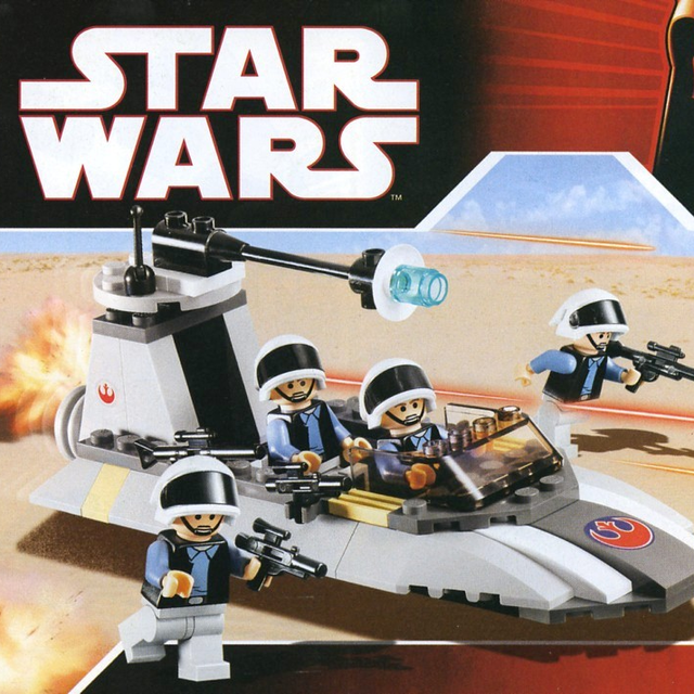 7668-1 Rebel Scout Speeder