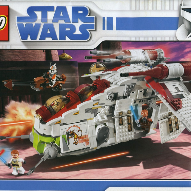 7676-1 Republic Attack Gunship